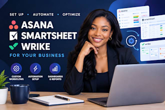 setup automate and optimize asana smartsheet and wrike for your business