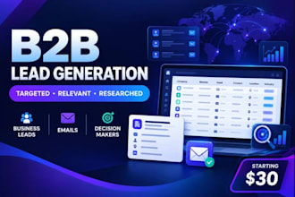 build a verified b2b prospect email list scraping for targeted lead generation