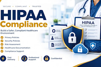 prepare hipaa compliance policies and healthcare documentation