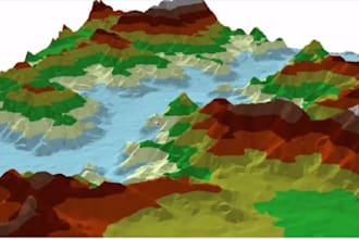 create agricultural land drone maps, contours, and watershed terrain analysis
