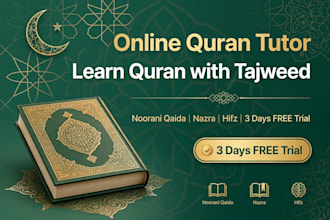 be your online quran teacher for nazra and hifz