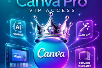 provide canva pro for 3 year