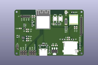 design esp32 s3 iot pcb wireless sensor boards and custom embedded hardware