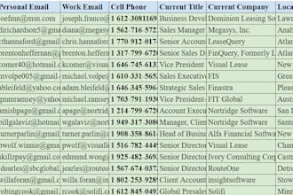 do candidate sourcing and lead generation for recruitment and search firms