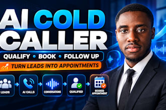 build ai cold caller for lead qualification and appointment setting