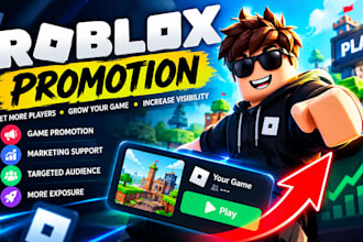 do roblox promotion, roblox advertising, roblox marketing
