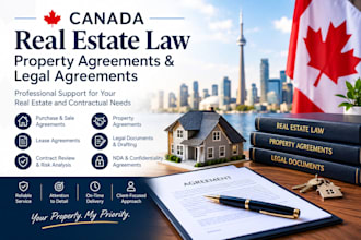 provide canada real estate law, property agreements and legal agreements