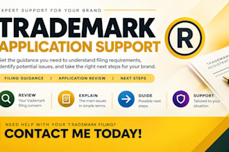 help resolve trademark filing and registration issues