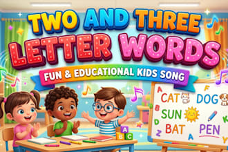 compose and sing kids song, nursery rhymes