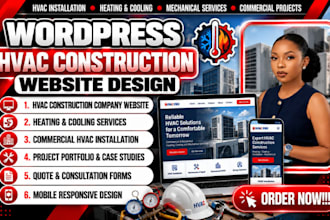 build a high converting hvac construction and mechanical contractor website