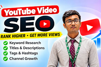 optimize youtube titles descriptions and tags