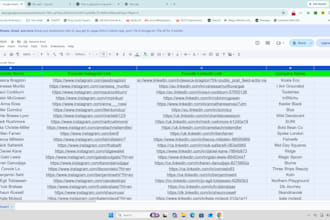 do linkedin research and build targeted b2b lead lists