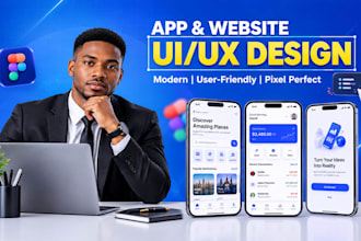 design figma website UI UX for ecommerce and landing pages