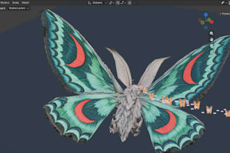 integrate 3d characters, armor and animations