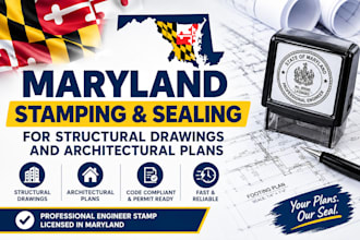 usa permit ready plan, structural civil engineer stamp permit in maryland