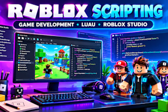 create custom roblox luau scripts and gameplay systems