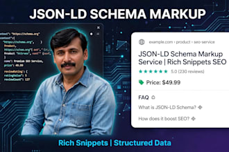 create custom json ld schema markup and rich snippets