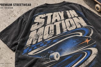 design premium oversized streetwear tees for clothing brands