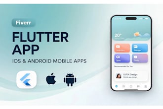 develop or fix your flutter mobile app