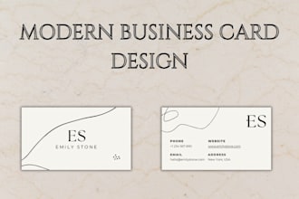 design modern business cards and infographics in canva
