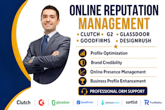 optimize and manage your clutch, g2,and goodfirms profile