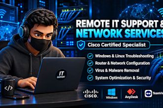 be your remote IT support specialist