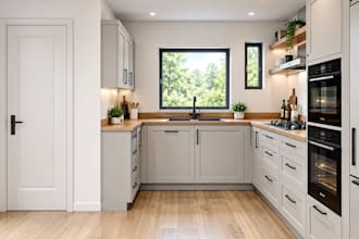 design custom kitchen cabinets in mosaic with shop drawings