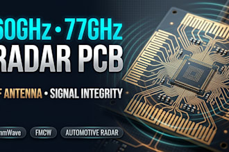 design 60ghz 77ghz radar pcb rf antenna and signal integrity