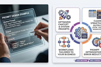 build custom chatgpt and ai prompts for business