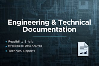 write a technical documentation report