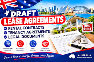 draft lease agreements rental contracts tenancy agreements and legal document
