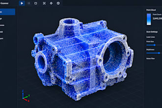 reverse engineer 3d scanning point cloud mesh to solid cad modeling, stl to cad