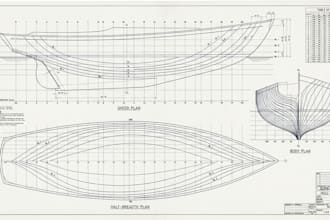 design boat hulls, hull lines plans and hydrostatic calculation