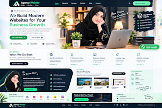 create your agency website