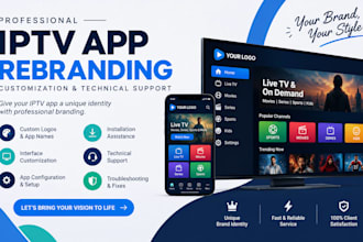 rebrand tividmate iptv app with your custom name and logo