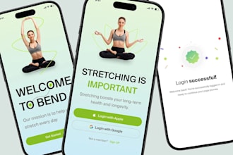 develop a fitness booking app for gym trainers and classes