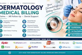 do dermatology medical billing, claims submission and denial management