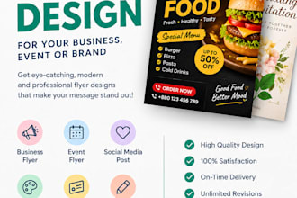design professional canva flyers for your business