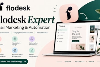 be your flodesk expert for email marketing and automation