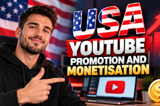 do USA youtube video promotion grow subscription  for monetisation