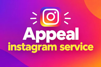 help you appeal for instagram account issues