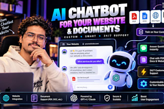 build an ai chatbot for your website and documents