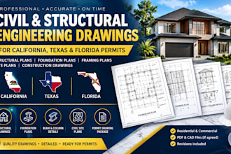 do civil and structural engineering drawings in georgia and alabama
