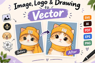 convert images and drawings into vector files