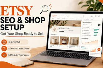 products presentation design, etsy digital products design and etsy seo