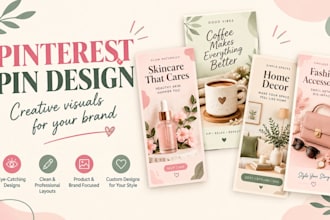design pinterest pins for business