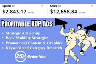 promote your book on amazon KDP with kdp ads setup, book marketing and promotion