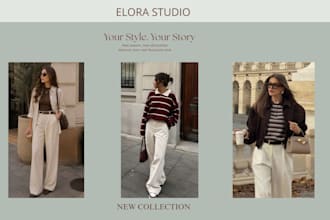 design aesthetic social media posts for fashion and beauty brands