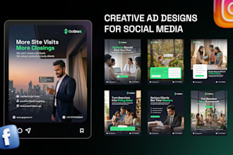 design meta ads, facebook ads, and instagram ad creatives