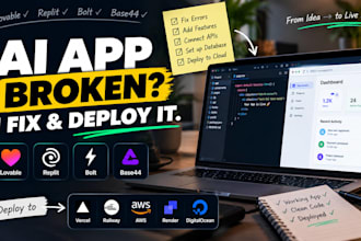 fix and deploy your lovable, replit, bolt or base44 app